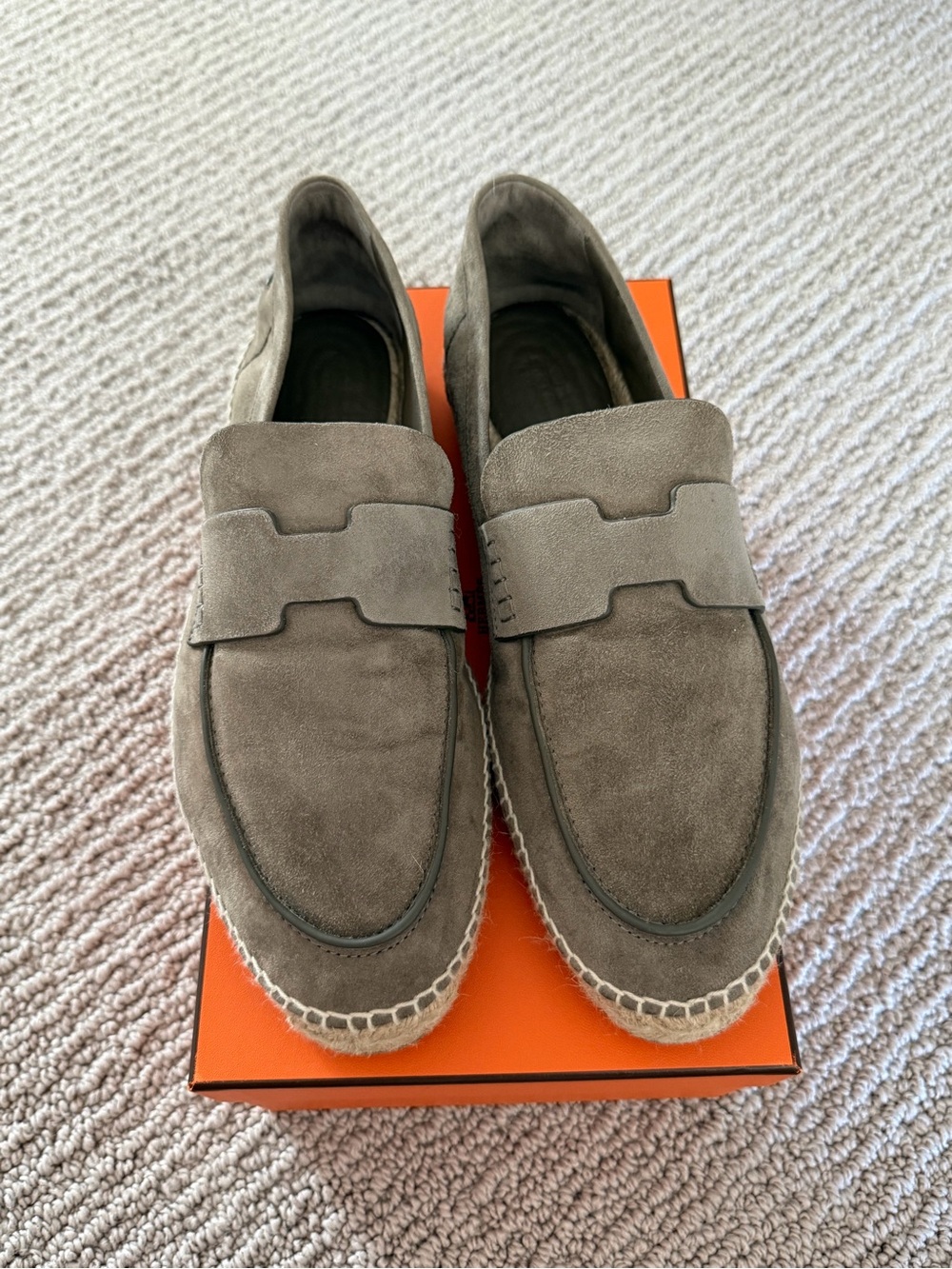 Hermes Trip Espadrille, Etoupe